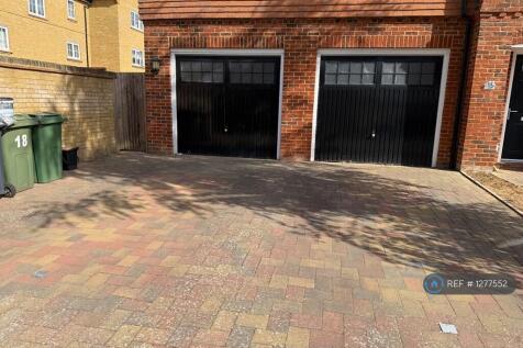 Double Garage And Driveway