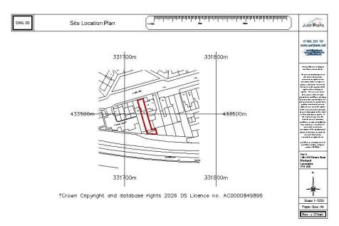 DWL 03 - Plot 3 - 136-144 Watson Road - Site Location Plan - Scale 1-1250 - A4 - 2026-01-30 T202603061527.pdf