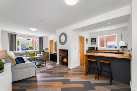 Warm stove and tidy breakfast bar.png