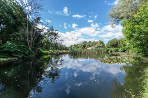 Pond with fishing rights