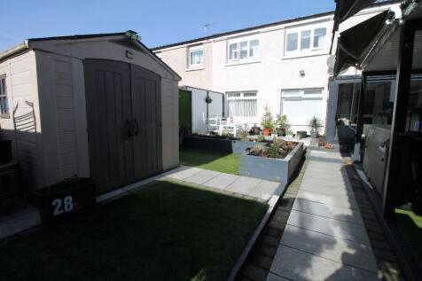 Rear of property