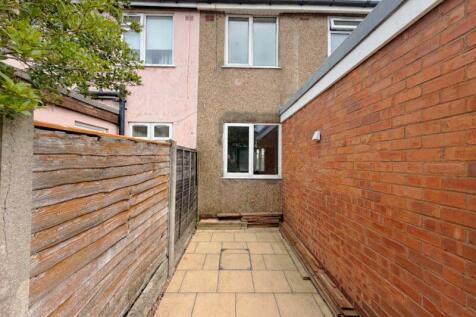 Rear of Property