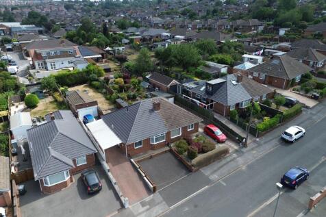 Drone view of Property