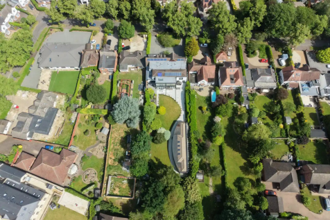 Aerial view rear