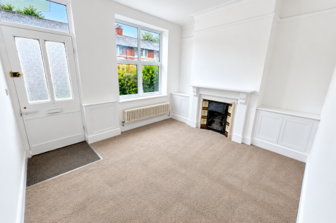 Bright White Renovated Living Room