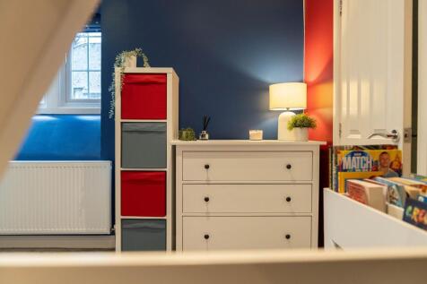 Ample space for storage in bedroom 3