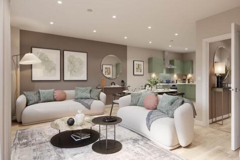 Stylish open-plan living and dining area designed for everyday living and entertaining