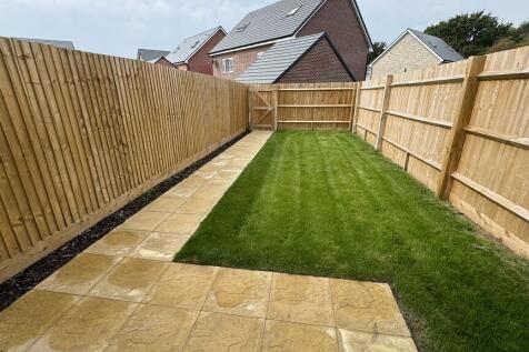 Rear garden