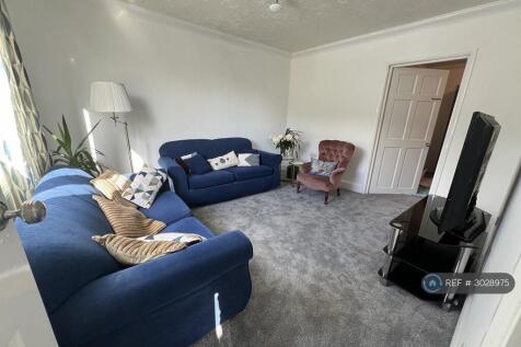 Living Room With Access To Dining And Hallway