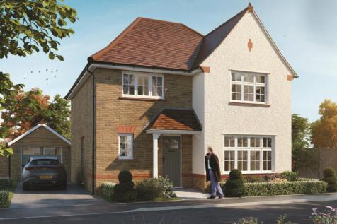 External CGI with render finish of the Cambridge, a 4 bedroom house