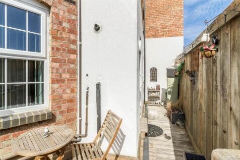 Patio area adjacent to kitchen door