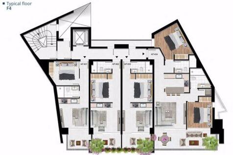 4th Floor Plans