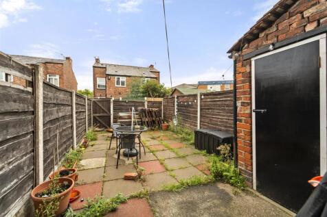 Rear Garden with storage