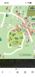 Map of Newlands location to the Abbey