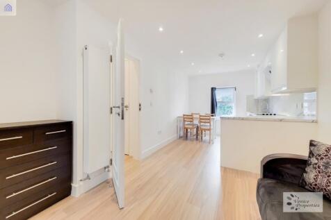 Bright open-plan living and dining area...