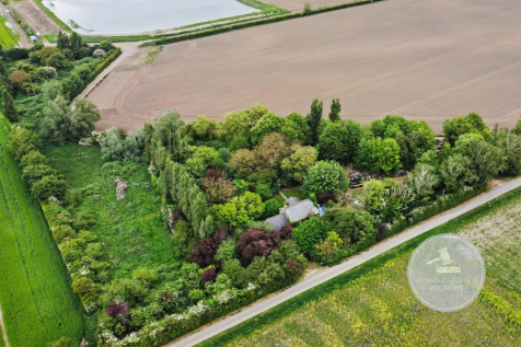 Drone photo of property