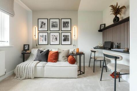 A fourth bedroom could also be used as a nursery or snug