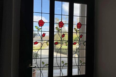 HALF GLAZED ENTRANCE DOOR TO