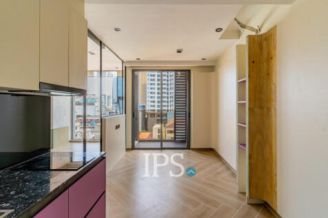 8th Floor 1 Bedroom Condo Type C5 For Sale - Time Square 306, BKK1, Phnom Penh