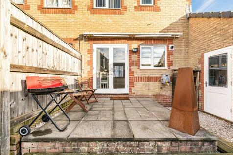 Rear of property