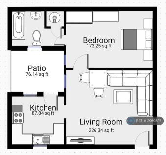 Flat 3 Floorplan