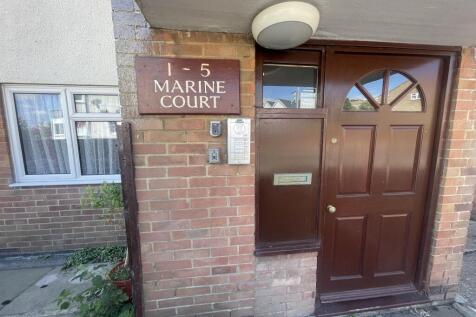 Entrance to block