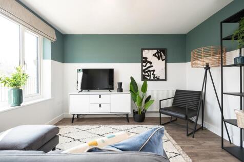 There's space for the whole family to relax in front of the TV