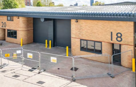 Unit 18, Abbey Road Industrial Estate - external