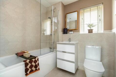 Modern family bathroom