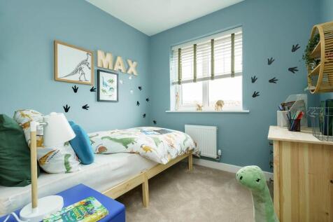The final bedroom is the perfect space for a nursery or home office