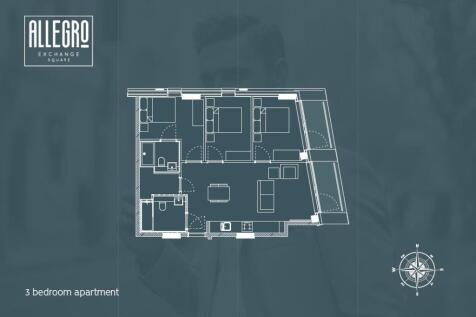 3 bed floorplan