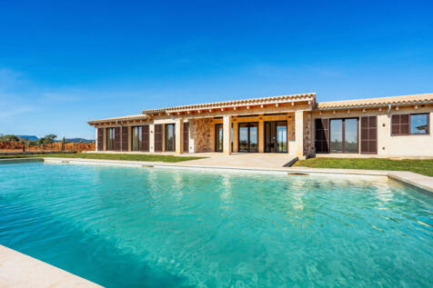 Pool und Haupthaus - Mallorca Finca