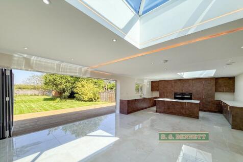 Reception and kitchen