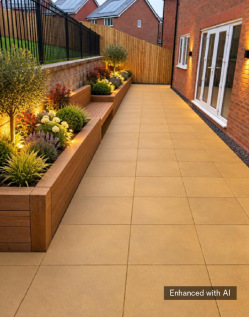 Garden area