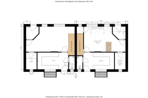 Plot 3 &amp; 4 Floor plans