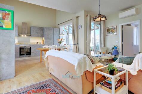 bright and airy open plan living space