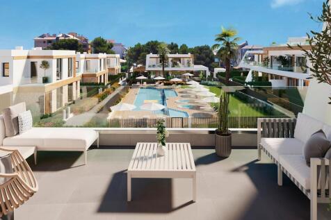 Luxury residential project, 3 bedroom semi-detached villas with pool in Cala Ratjada 