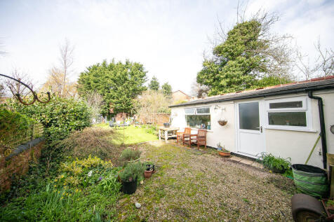 Expansive private garden