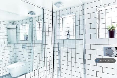 Walk-In Shower With Rainfall Head