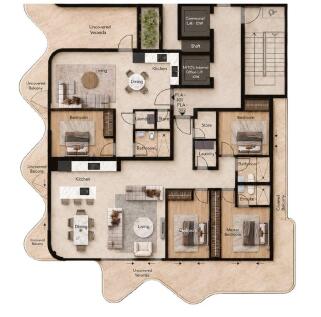 3rd Floor Plans