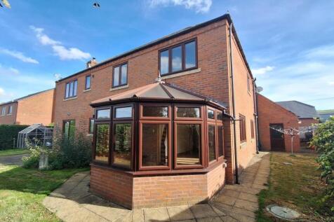 Rear of property