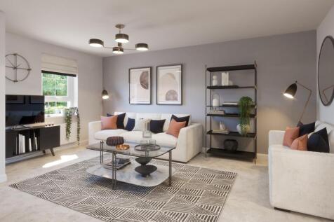 Lounge in the 2 bedroom Kenley