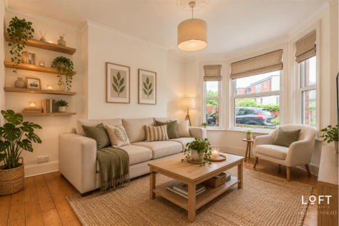 Staged Reception Room