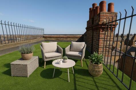 Staged Roof Terrace
