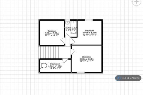 Upstairs Floor Plan