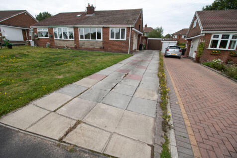 Front Elevation and Driveway
