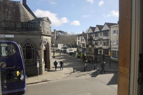 View of the market place from the living room