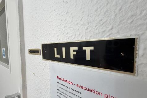 Building Lift Sign