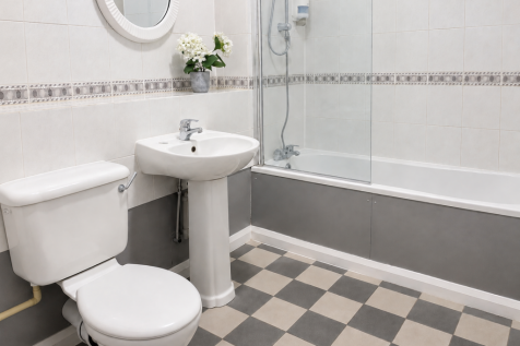 Toilet and bath