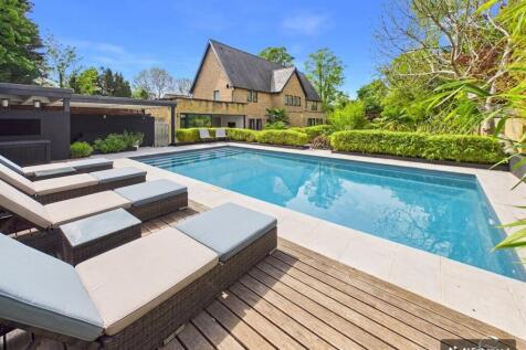 Pool area in the garden